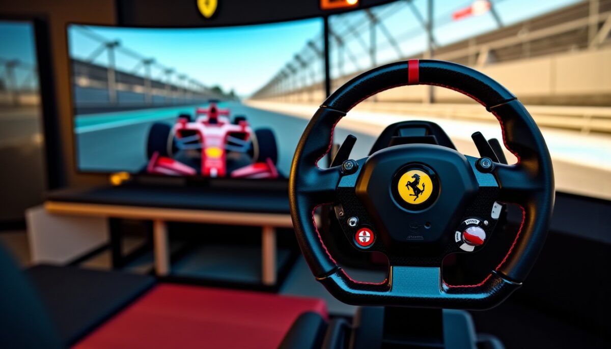 Essai du volant Thrustmaster SF1000 : l'expérience de la Formule 1 Ferrari à portée de main